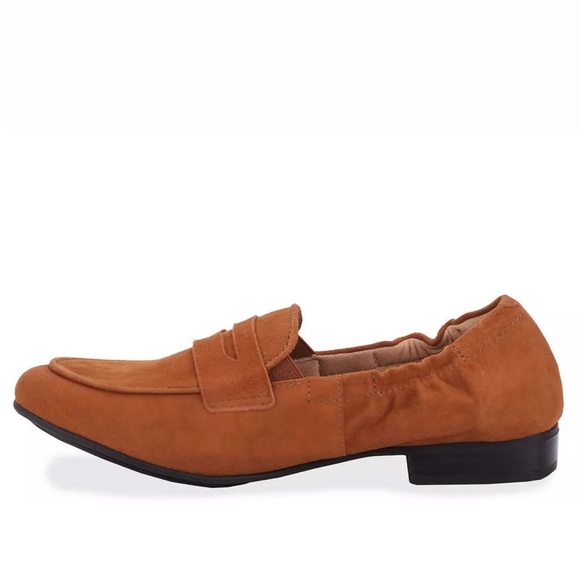 Rog Hommerson Trendy Tan Loafers Size 8 - Picture 6 of 7